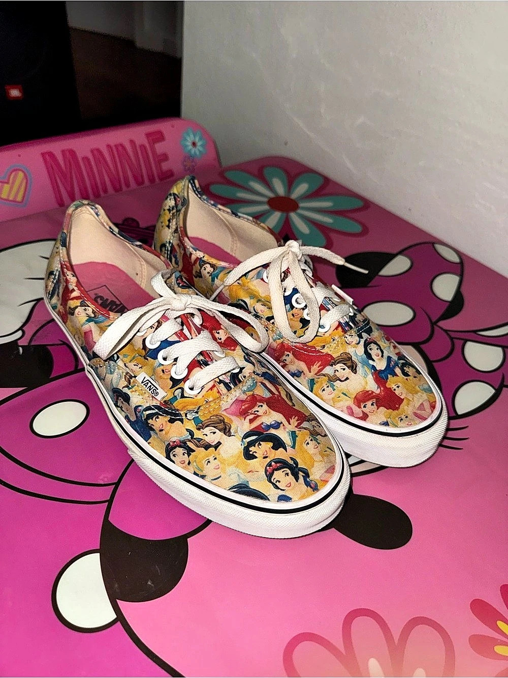 Vans Authentic Disney Princesses Sneakers Multicolor & White US 10.5